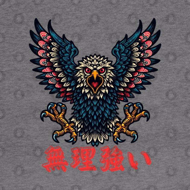 Japanese eagle tatto by Japanese Fever
